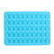 50 Cavity Gummy Bears Silicone Soap Ice Cube Tray Baking Mold (Blue)