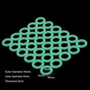 Silicone Tent Nail Ring Tents Accessories Fishing Rod Rings Outdoor Camping