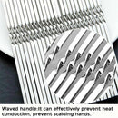 Grilling Skewers Set Stainless Steel BBQ Skewers Metal BBQ Skewers BBQ Sticks