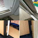No Punching Magnetic Door Lock Stainless Steel Strong Suction Stealth Magnetism