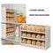 Three Layers Flip Egg Storage Box Kitchen Fridge Egg Keeping Fresh Tray Newly