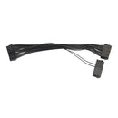 30cm Dual PSU Cable Extension Adapter 24Pin ATX Sync Starter Power Cord