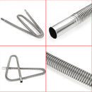 Parking Air Heater Pipe 2.5cm Inner Stainless Steel Exhaust Pipe Car Tool