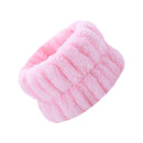 #A 2pcs Sports Bracelet Flannel Wash Towel Band for Washing Face Outdoor Sports