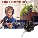 Wear Resistance Electric Guitar Strap Button Lock Buckle Bass Skidproof Strap