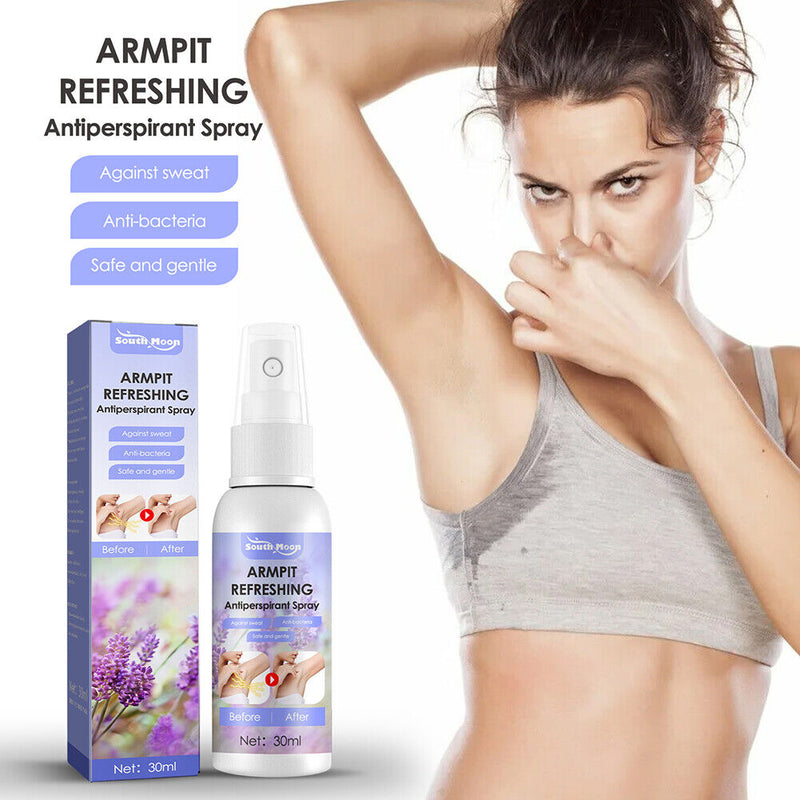 Lavender Anti-Body Odor Anti-Perspirant Spray Remove Body Odor for Summer Outdoor