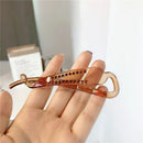 Fashion Durable Styling Hair Clip French Classic Girls Updo Banana Clincher
