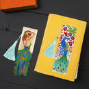2pcs Leather Bookmark Special Shape Diamond Painting Page-marker for Book Gift