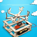 Creative DIY Merry-Go-Round Kids Electric Physical Science Educational Toys