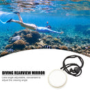 Diving Gear Scuba Diving 360 Degree Adjustable Mirror with Lanyard (White) Newly