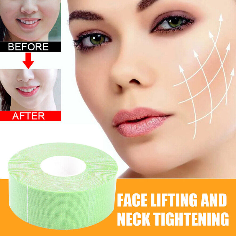Breathable Face Care Kinesiology Tape Instant Wrinkles Reduce Makeup Patches