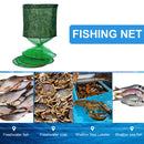 Fish Basketball Glue Coating Stainless Steel Ring Fishing Trap Net Fishing Tackle
