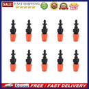 100pcs Adjustable Micro Barbed Nozzle Misting Sprinklers Irrigation Sprayer