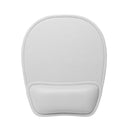 Comfortable PU Non Slip Ergonomic Mice Mat Mouse Pad Hand Support Wrist Rest