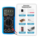 ANENG DT-9205A Digital Voltmeter Current Voltage Resistance Tester (Blue) Newly