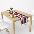 1x Jubilee Union Jack Table Cloth Cover Queen Family Party UK Royal 2022 P1H5