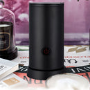 Automatic Milk Frother Electric Hot Cold Coffee Foamer Maker (Black EU)