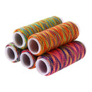 5pcs Rainbow Color Sewing Thread Hand Quilting Embroidery Sewing Thread