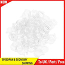 100pcs White PE Pellet Bait Lure Bands for Carp Coarse Fishing Tackle(5mm)