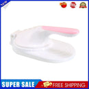 Manual Dumpling Skin Mold Kitchen Lazy DIY Jiaozi Maker Dough Press (White)