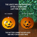 Latex Balloon Led Light Up Halloween Party Decorations Pumpkin Balloons