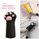 Nipper Cover Cat Claw Protective Sleeve for Nail Cuticle Tweezers (Black) Newly