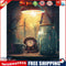 Time under Light Oil Paint By Numbers Kits Canvas Drawing DIY Home Wall Art
