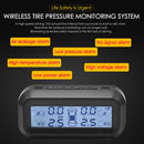 AN-10C Solar Car TPMS Tire Pressure Monitor System (Black+White External) Newly