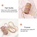 Gift Packing DIY Rope Sewing Cords Twine String Cotton Tapestry Decoration Rope