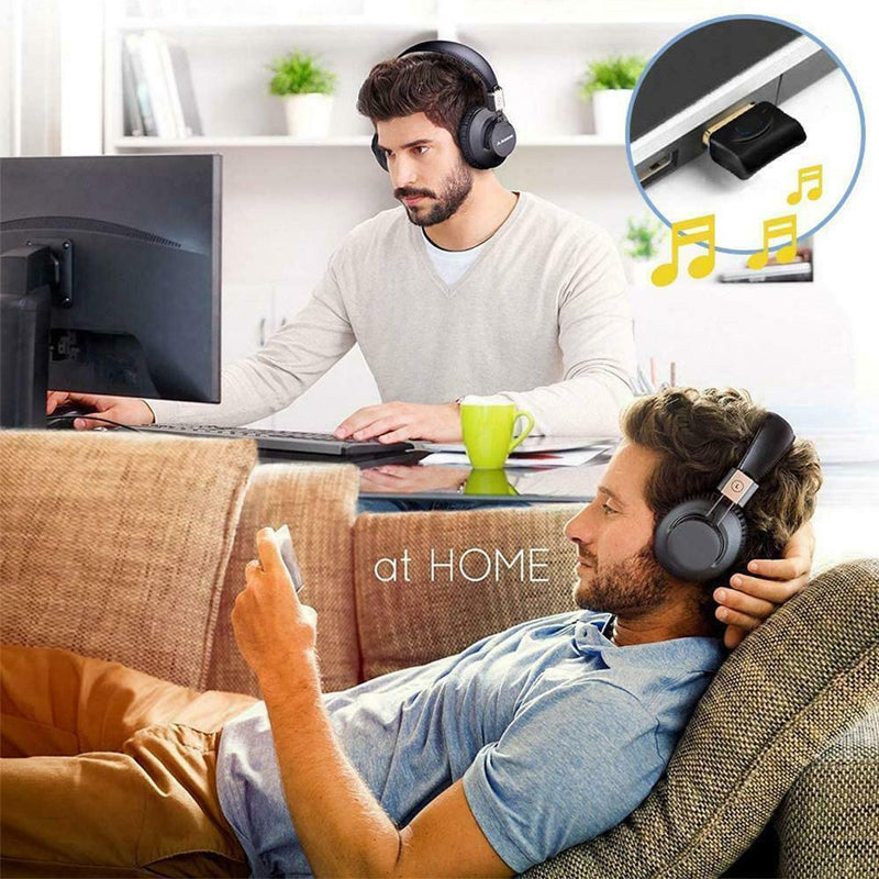 3 in 1 USB Bluetooth 5.0 Audio Transmitter Receiver Adapter For TV HOT P Y2I1
