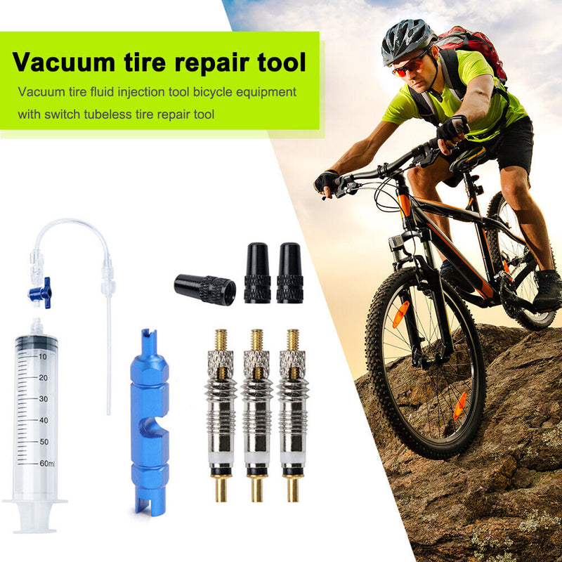 Bike Tyre Repairing Sealant Injector Tools Cycling Tire Maintenance Liquid Tool