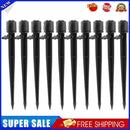 10pcs 360° 4/7mm Hose Watering Nozzles Irrigation Sprinkler Garden Dripper