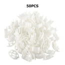 50pcs Tomato Grafting Fixing Clip Garden Fruit Seedling Reinforcement Clip