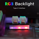 Ergonomic OSU 2 Key Macro Programming Mechanical Keyboard RGB Gaming Keypad