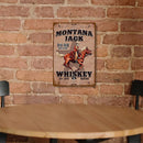 West Cowboy Metal Sign Tin Retro Plate Cafe Poster Wall Art Decor Iron Painting