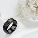 Casual Temperature Ring Smart Mood Couple Finger Knuckle Ring (Black US 9) Newly