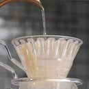 50pcs Pour Over Wave Coffee Drip Filter Paper for Coffee Maker (1-2 Cup)