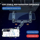 360° Rotatable And Retractable Car Multifunctional Rearview Mirror Phone Holder~