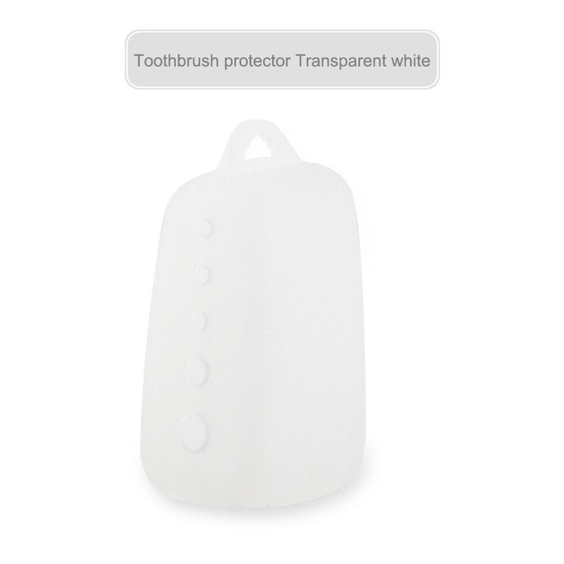 3pcs Tooth Brush Pod Silicone Toothbrush Head Box Soft Food Material for Outdoor