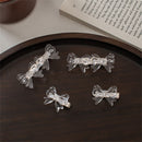 Women Girl Hair Accessories Small Bow Cute Hair Claw Hair Clip Bangs Hairpins