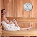 Thermometer Hygrometer Metal Case Sauna Room Temperature and Humidity Meter