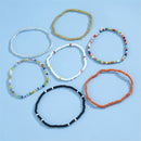 Color On The Leg Foot Chain Beach Jewelry Ankle Bracelet Handmade Beaded Anklet