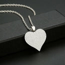 Fashion Love My Daughter Chain Pendant Heart Necklace Family Jewelry Gifts