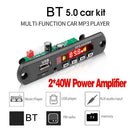 12V With Power Amplifier 2*40w Decoder Board Color Screen B3U0