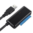 SATA to USB 30 Adapter Cables For 25 35 Inchs HDD Hard and III SSDSATA W7C1