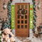 Word Stencils Welcome Theme Signs Four Season Pattern Festival Ornament