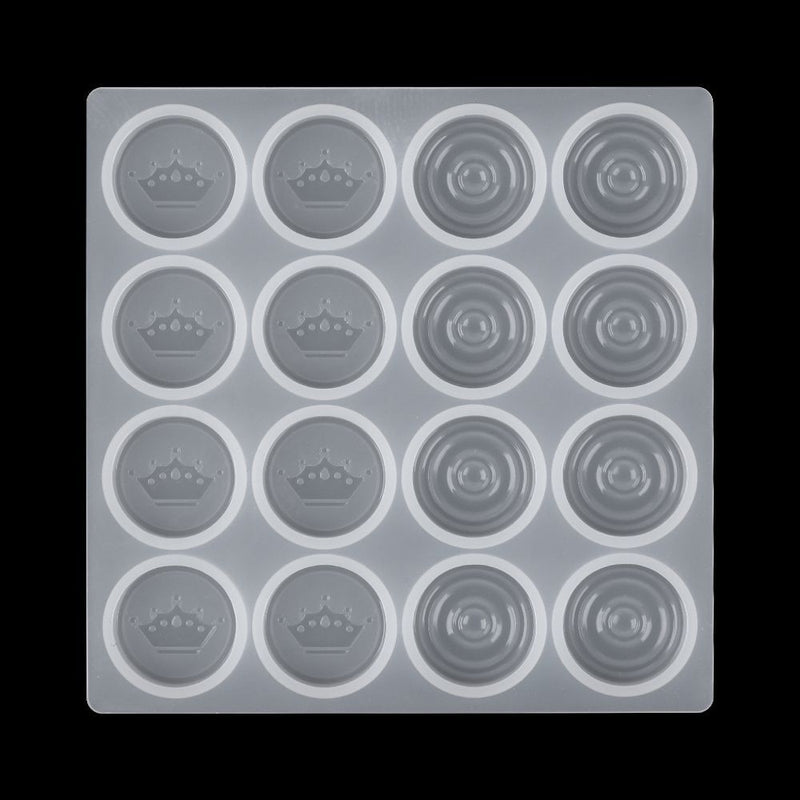 Epoxy Crystal Glue DIY Silicone Chess Mold Chessboard Mould Chess Board Tools