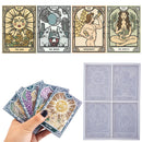 Tarot Card Molds 22 Silicone Full Set Cards Molds for Casting DIY (White) Newly