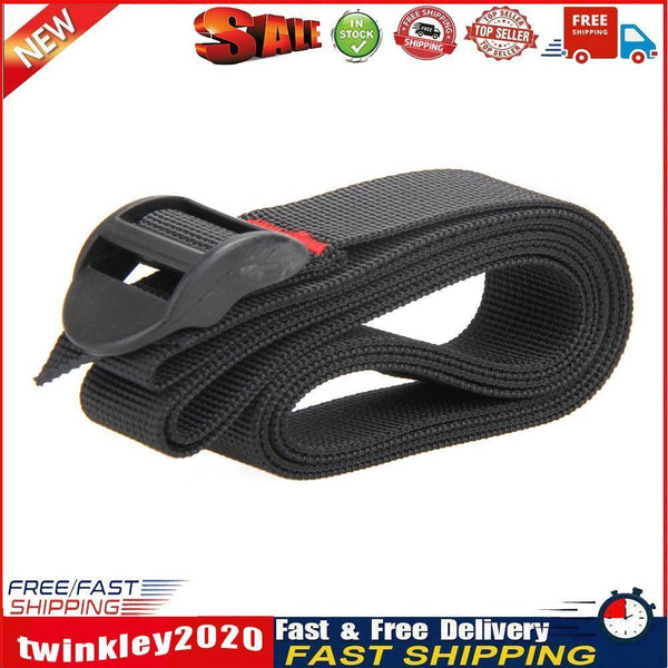 Black Nylon Cargo Tie Down Luggage Lash Belt Strap Cam Buckle Travel Kits Newly
