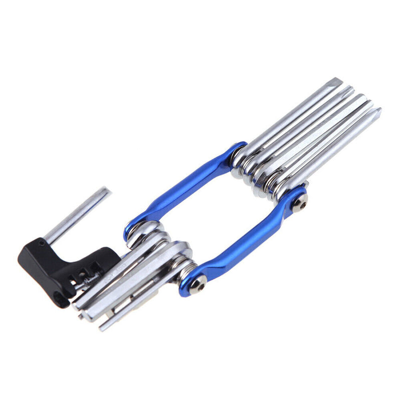 11in1 Bicycle Repairing Set Bike Repair Tool Kit Wrench Screwdriver blue